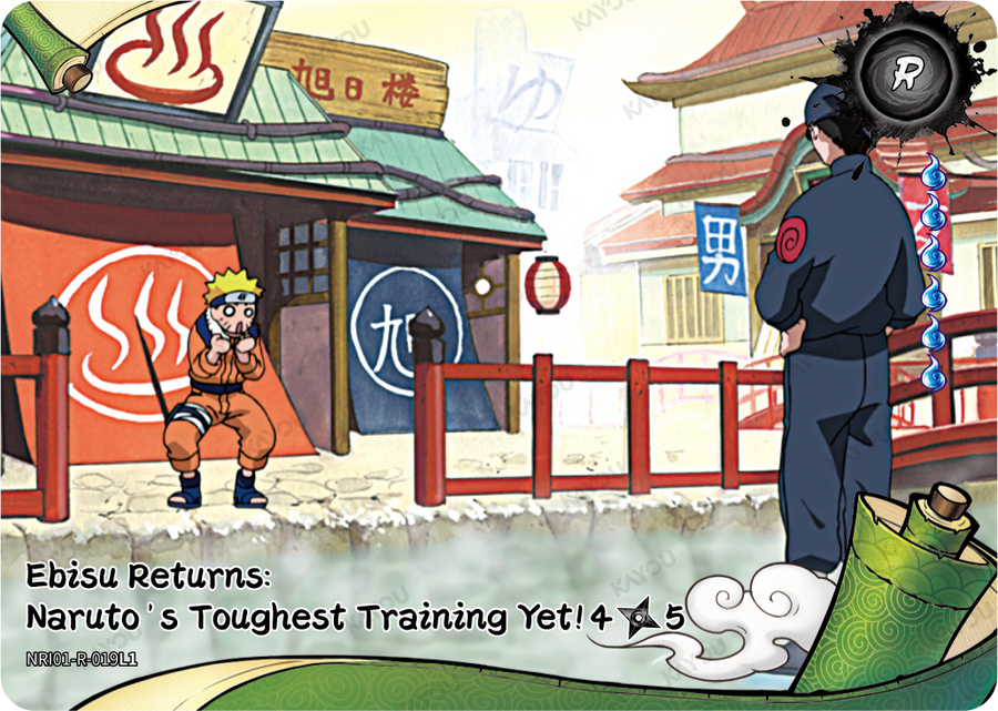 NREA01-R-019L1 · Ebisu Returns: Naruto's Toughest Training Yet!
4/5 · R