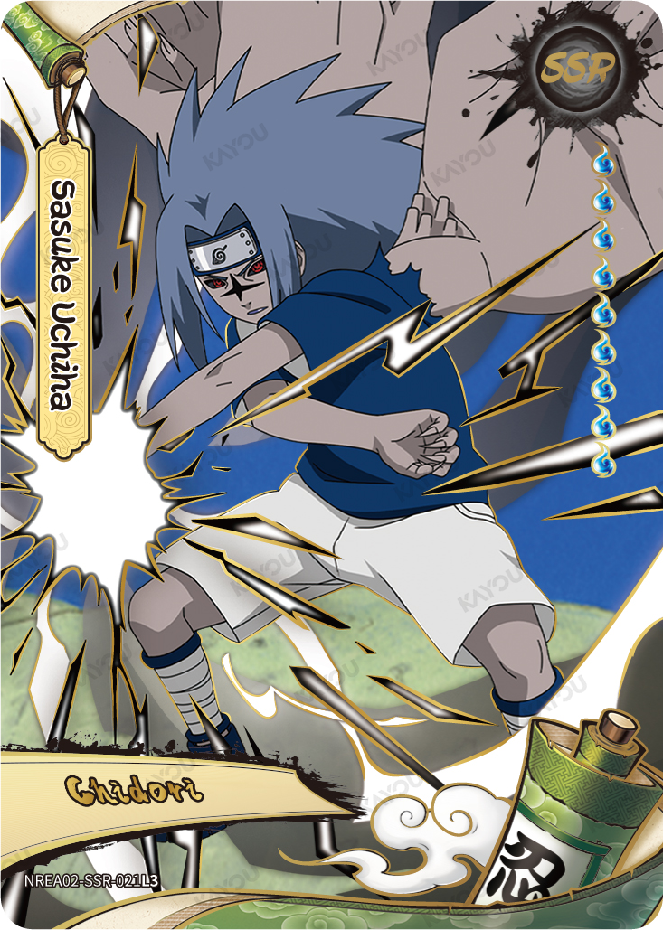 NREA02-SSR-021L3 · Sasuke Uchiha · SSR
