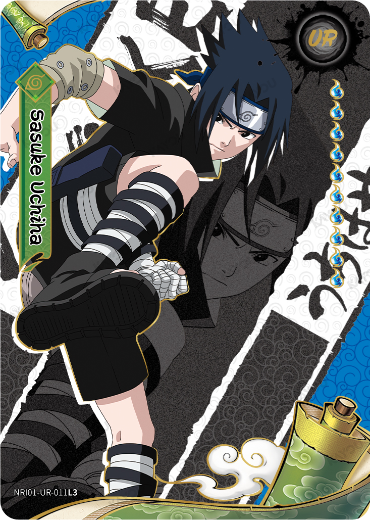 NREA01-UR-011L3 · Sasuke Uchiha · UR
