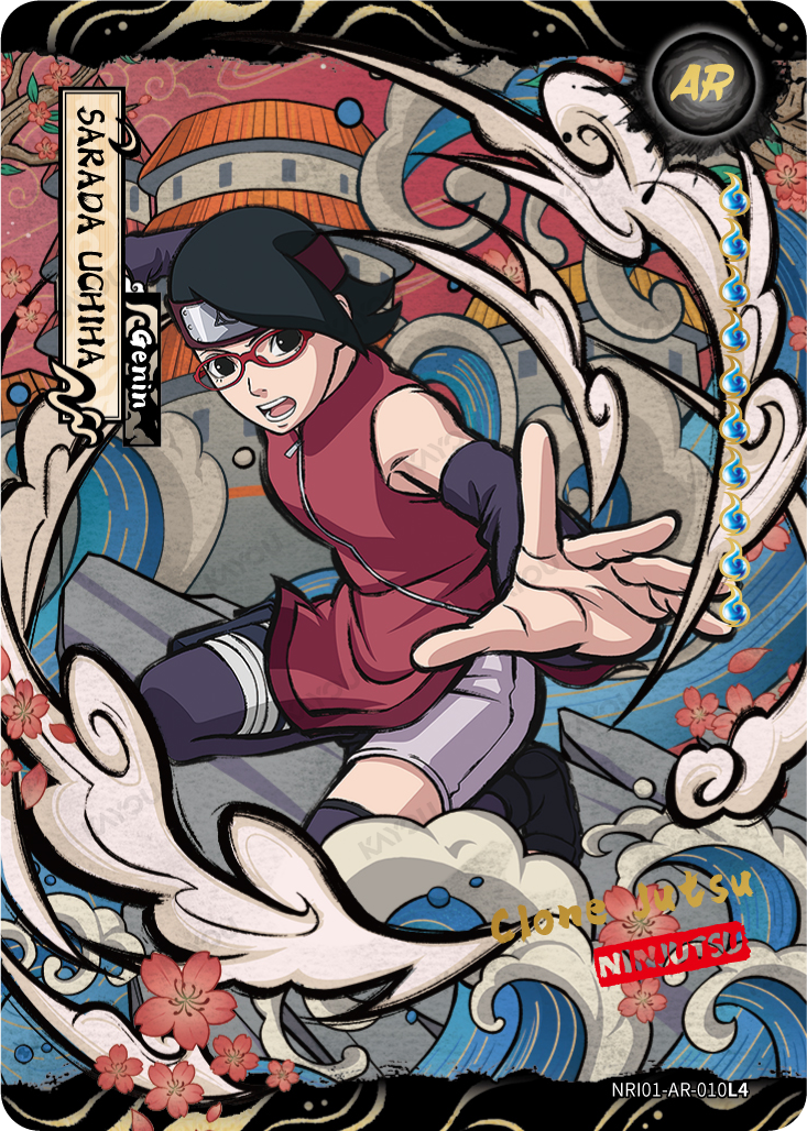 NREA01-AR-010L4 · Sarada Uchiha · AR