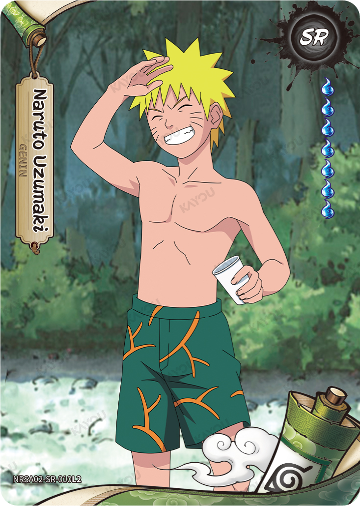NRSA02-SR-010L2 · Naruto Uzumaki · SR
