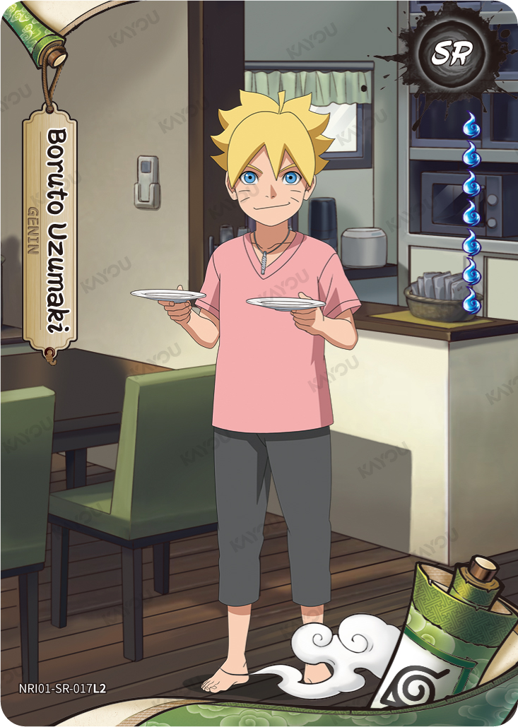 NREA01-SR-017L2 · Boruto Uzumaki · SR