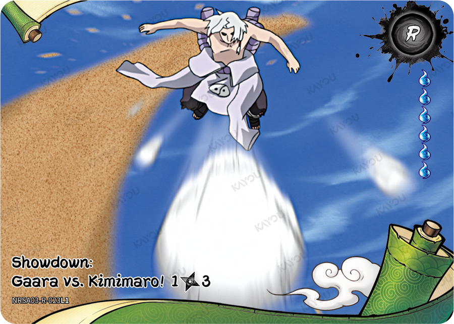 NRSA03-R-023L1 · Showdown: Gaara vs. Kimimaro!
1/3 · R