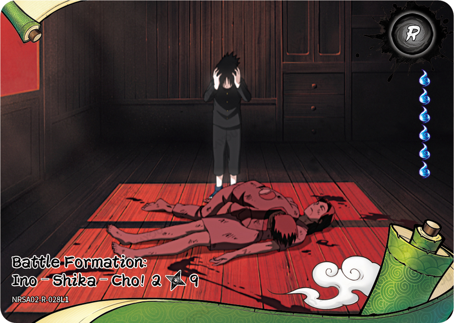 NRSA02-R-028L1 · Battle Formation: Ino–Shika–Cho!
2/9 · R