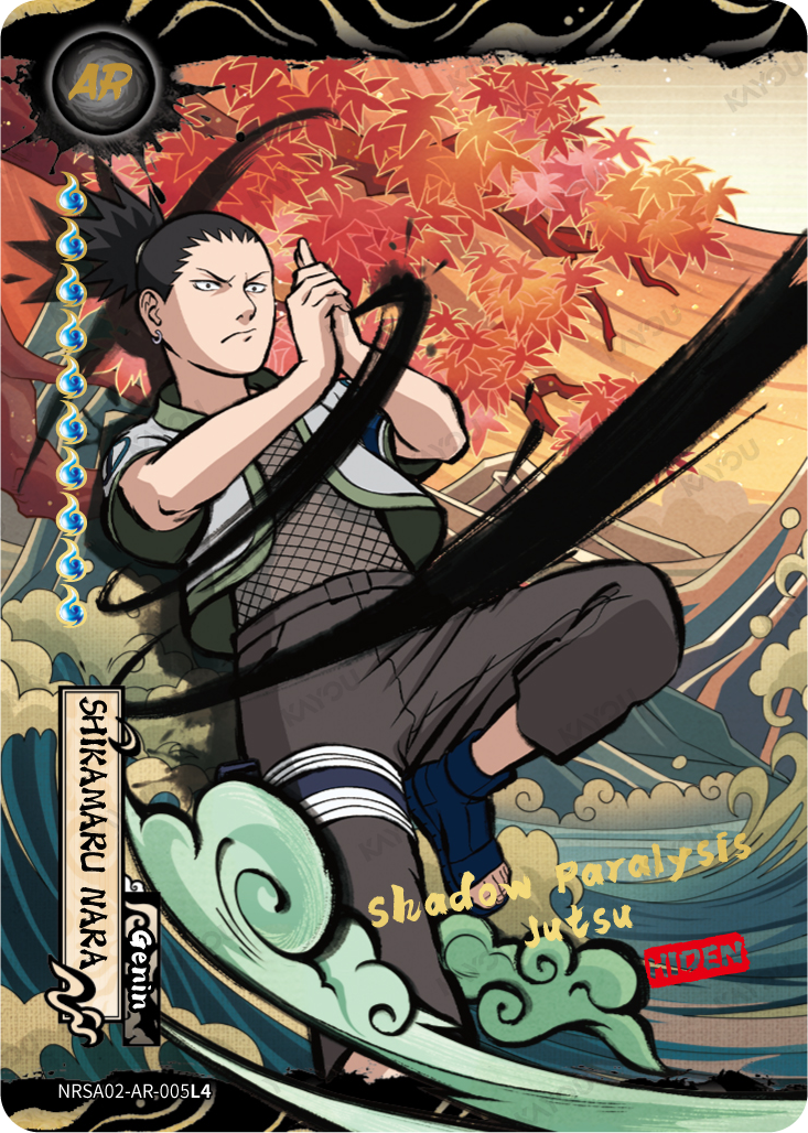 NRSA02-AR-005L4 · Shikamaru Nara · AR