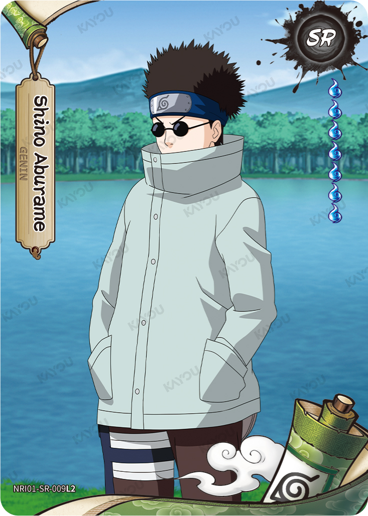 NREA01-SR-009L2 · Shino Aburame · SR