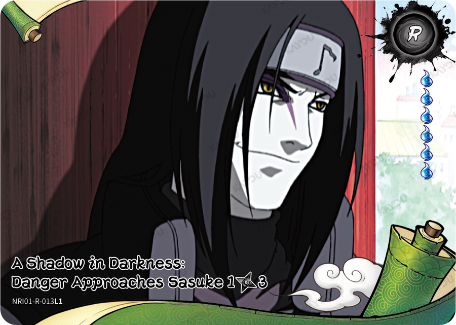 NREA01-R-013L1 · A Shadow in Darkness: Danger Approaches Sasuke
1/3 · R