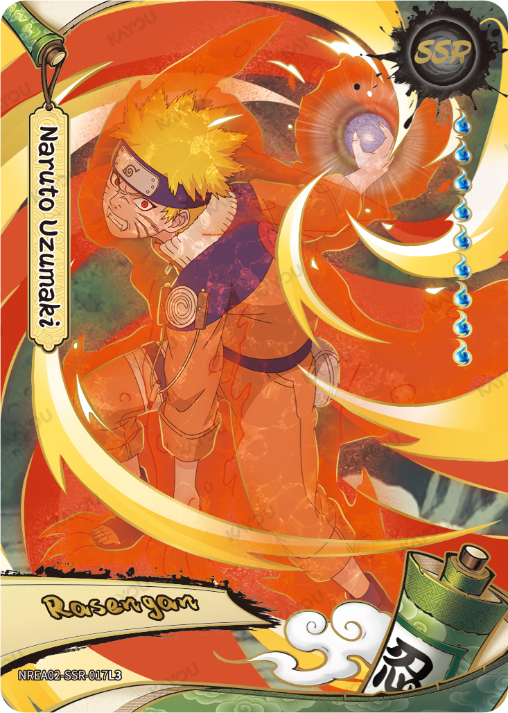 NREA02-SSR-017L3 · Naruto Uzumaki · SSR