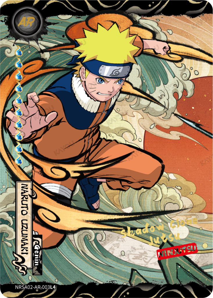 NRSA02-AR-003L4 · Naruto Uzumaki · AR