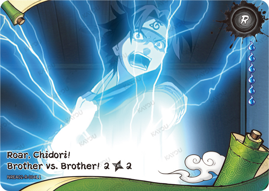 NREA02-R-004L1 · Roar, Chidori! Brother vs. Brother!
2/2 · R