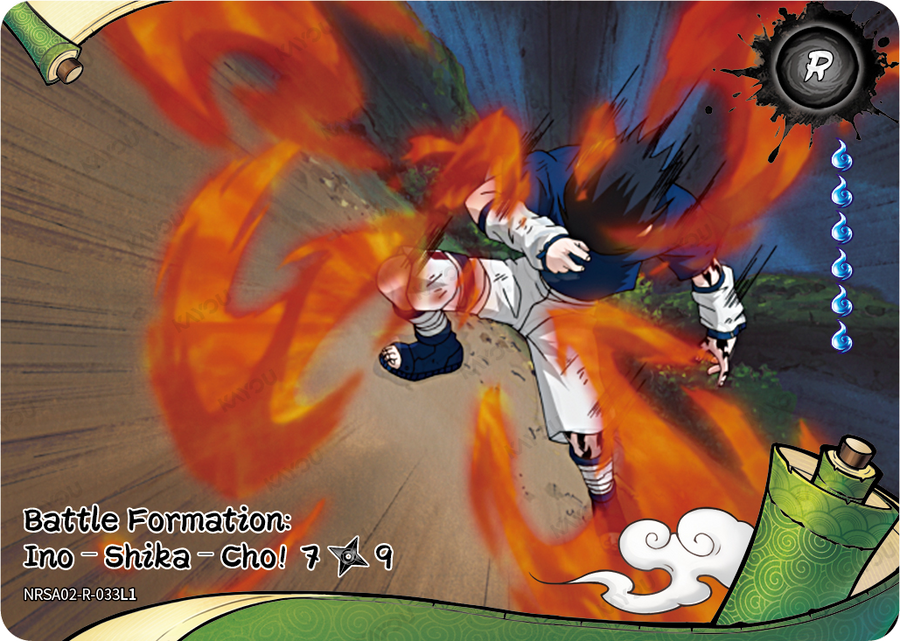 NRSA02-R-033L1 · Battle Formation: Ino–Shika–Cho!
7/9 · R