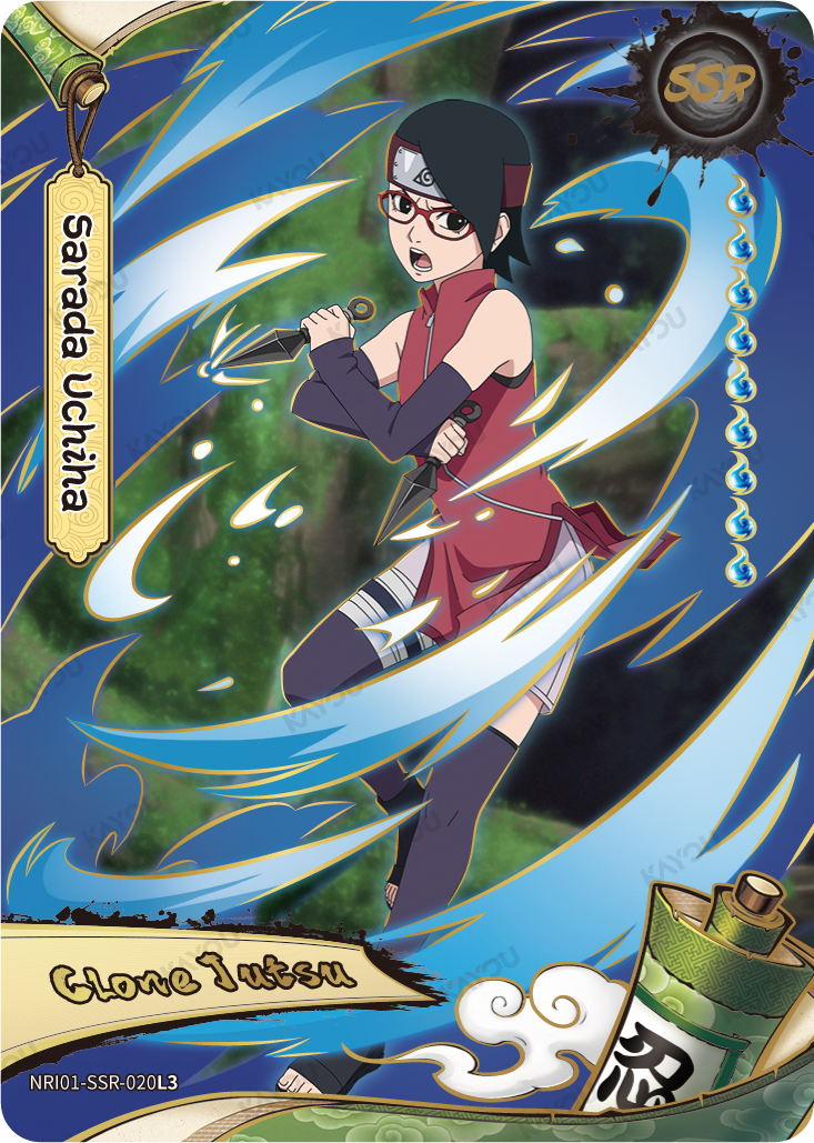 NREA01-SSR-020L3 · Sarada Uchiha · SSR