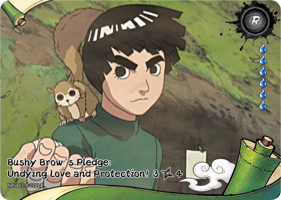NRSA02-R-022L1 · Bushy Brow's Pledge: Undying Love and Protection!
3/4 · R