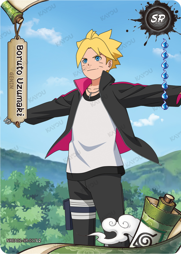 NREA02-SR-017L2 · Boruto Uzumaki · SR