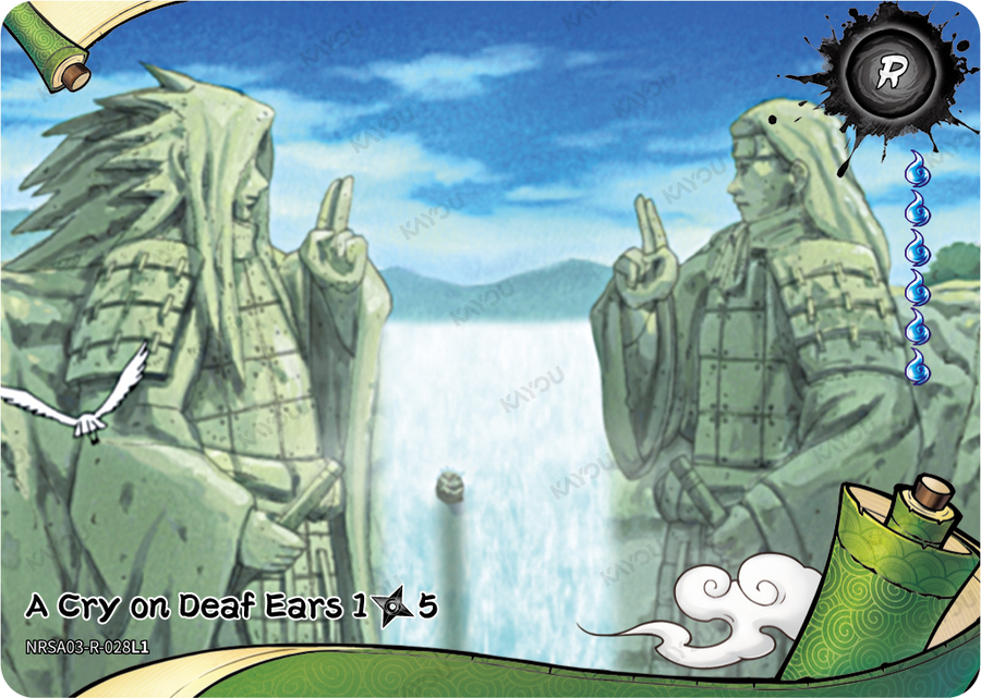 NRSA03-R-028L1 · A Cry on Deaf Ears
1/5 · R