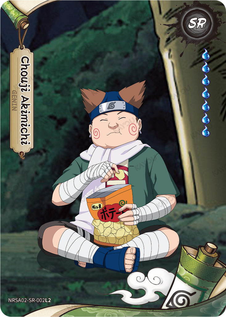 NRSA02-SR-002L2 · Chouji Akimichi · SR