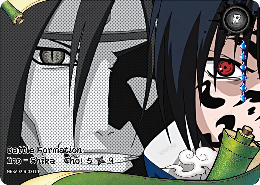 NRSA02-R-031L1 · Battle Formation: Ino–Shika–Cho!
5/9 · R