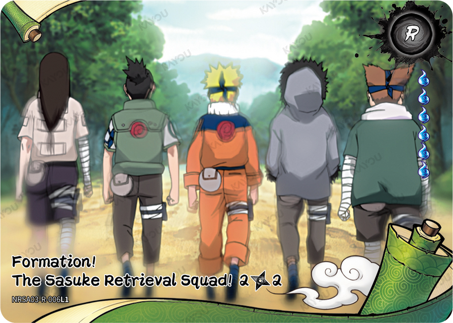 NRSA03-R-006L1 · Formation! The Sasuke Retrieval Squad!
2/2 · R