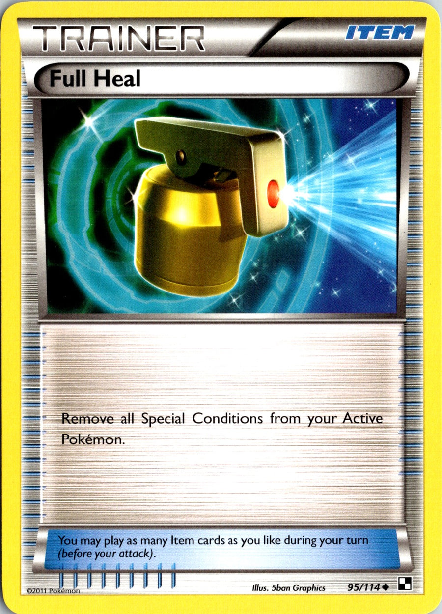 Pokémon Black & White: Full Heal 95/114 - NM front
