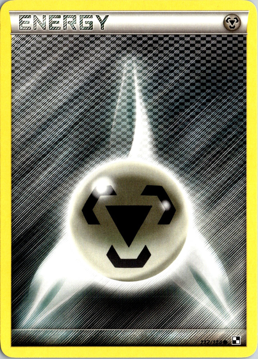 Pokémon Black & White: Metal Energy 112/114 - NM front