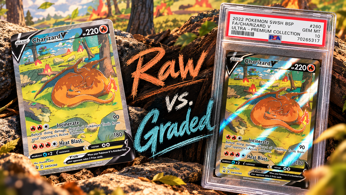 Raw Condition vs. Graded: How Cards Are Really Judged (and When Grading Pays)