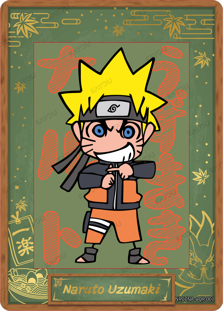 NRCCNA-DQR-001 · Naruto Uzumaki · ◇QR