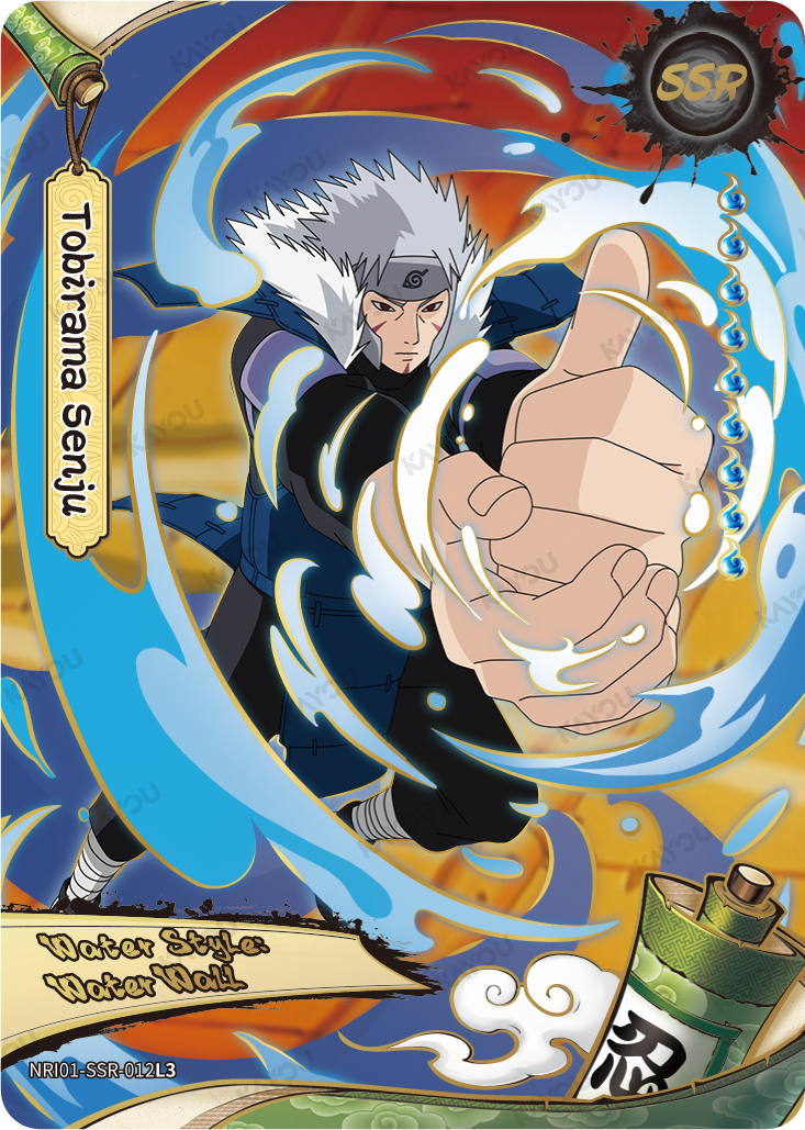 NREA01-SSR-012L3 · Tobirama Senju · SSR