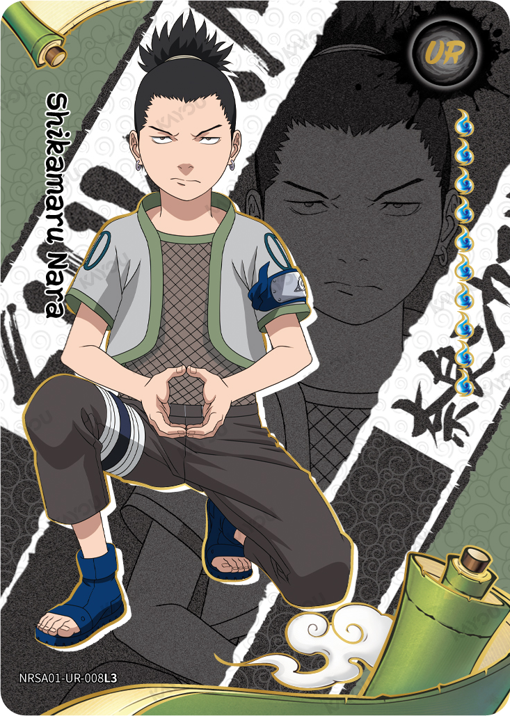 NRSA01-UR-008L3 · Shikamaru Nara · UR
