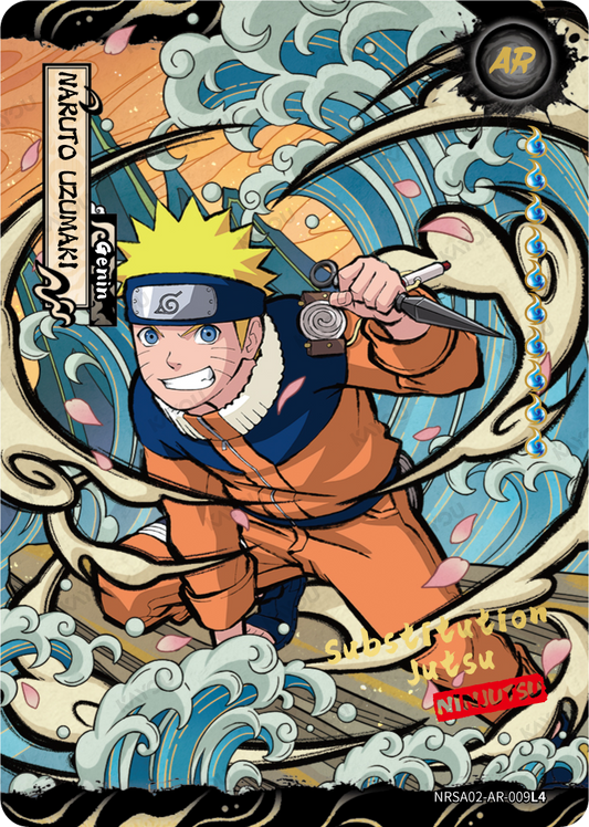 NRSA02-AR-009L4 · Naruto Uzumaki · AR