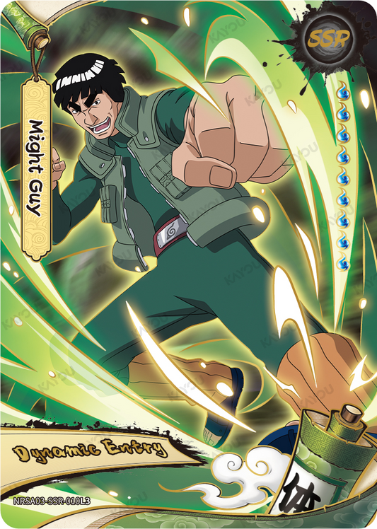 NRSA03-SSR-010L3 · Might Guy · SSR