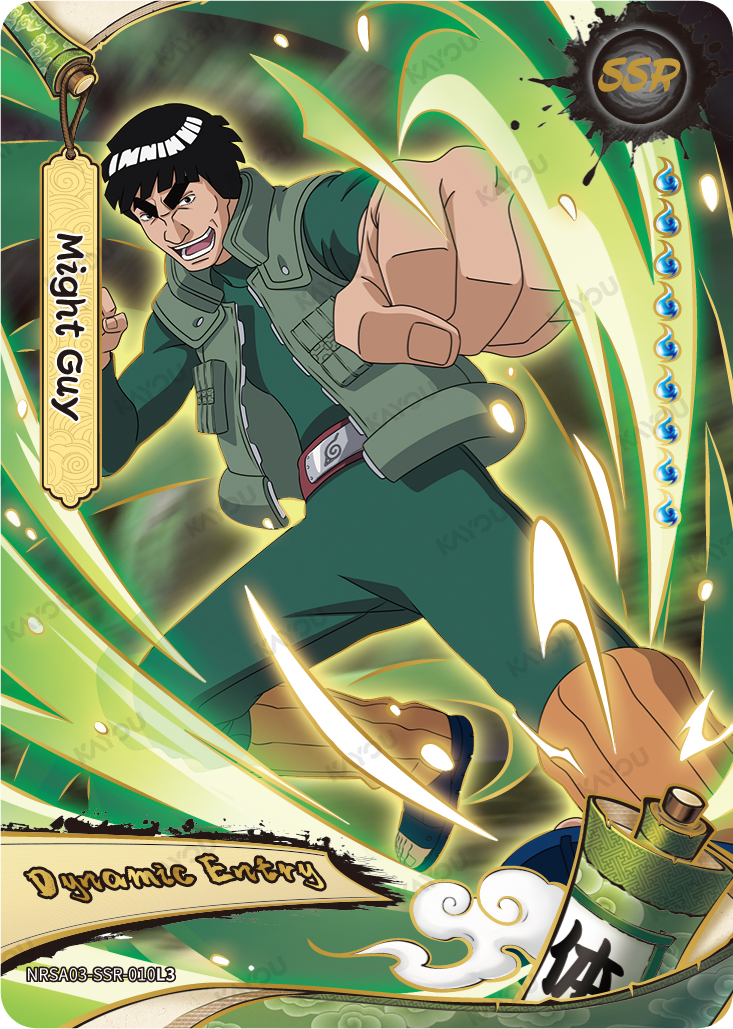 NRSA03-SSR-010L3 · Might Guy · SSR