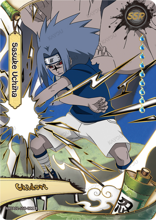 NREA02-SSR-021L3 · Sasuke Uchiha · SSR