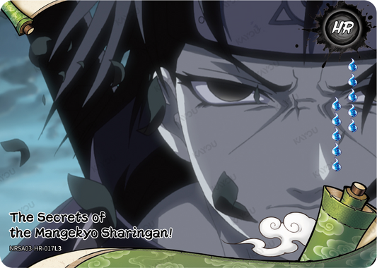 NRSA03-HR-017 · The Secrets of the Mangekyo Sharingan! · HR