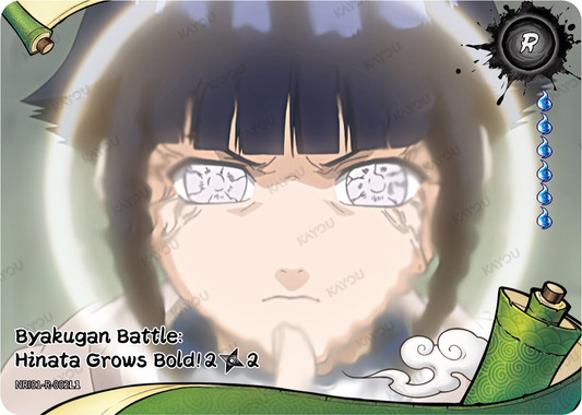 NREA01-R-002L1 · Byakugan Battle: Hinata Grows Bold!
2/2 · R