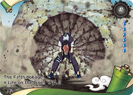 NREA02-R-013L1 · The Fifth Hokage!  A Life on the Line!
1/3 · R