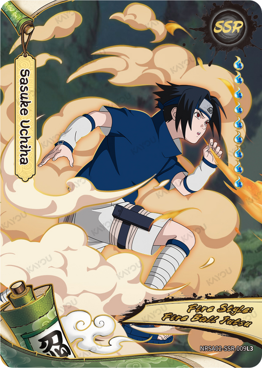 NRSA02-SSR-009L3 · Sasuke Uchiha · SSR