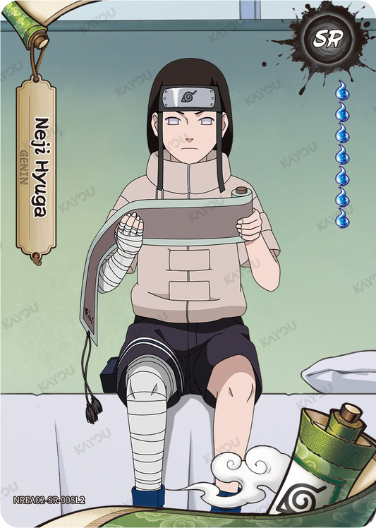 NREA02-SR-008L2 · Neji Hyuga · SR