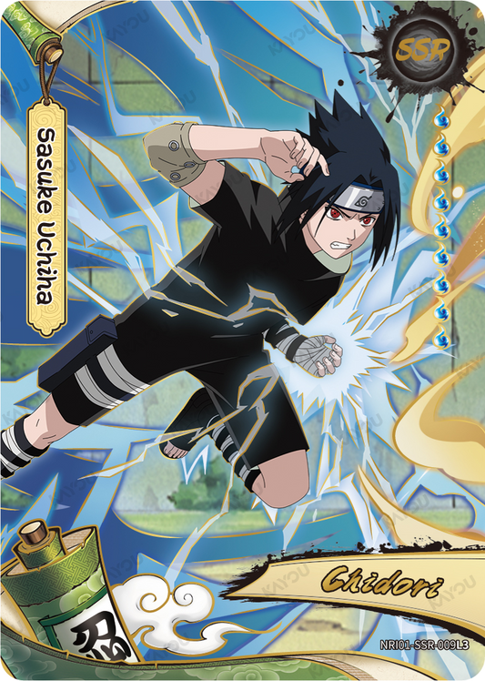 NREA01-SSR-009L3 · Sasuke Uchiha · SSR