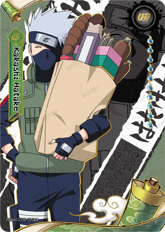 NRSA03-UR-010L3 · Kakashi Hatake · UR
