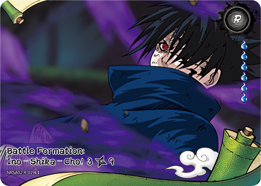 NRSA02-R-029L1 · Battle Formation: Ino–Shika–Cho!
3/9 · R