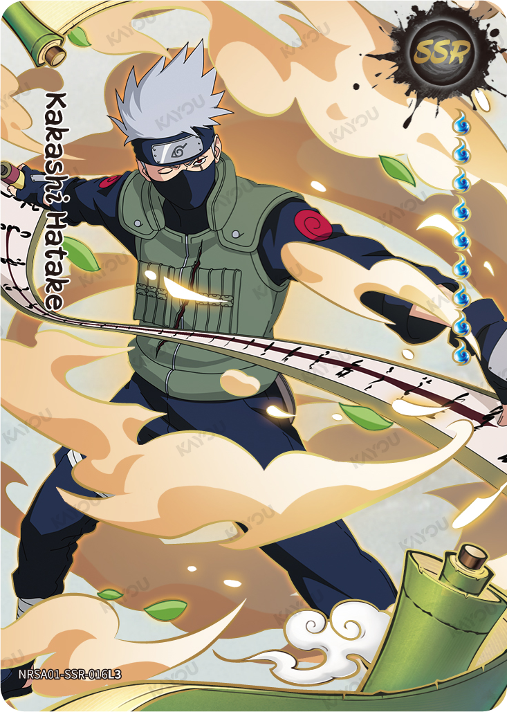 NRSA01-SSR-016L3 · Kakashi Hatake · SSR