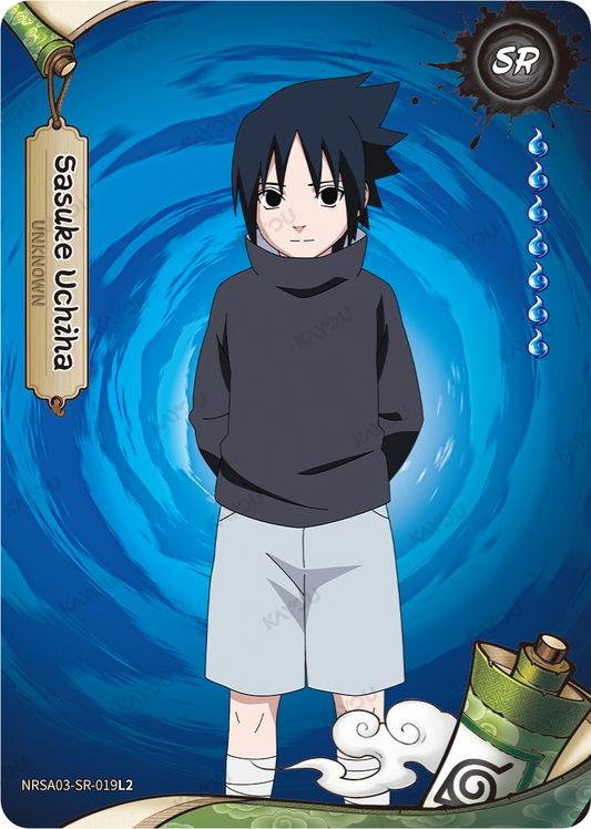 NRSA03-SR-019L2 · Sasuke Uchiha · SR