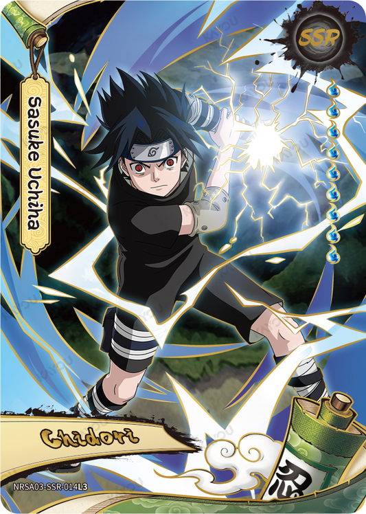 NRSA03-SSR-014L3 · Sasuke Uchiha · SSR