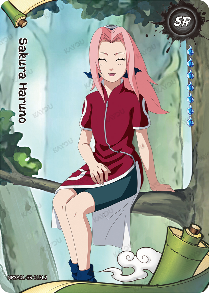 NRSA01-SR-013L2 · Sakura Haruno · SR