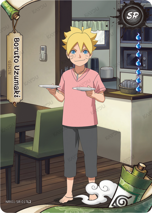 NREA01-SR-017L2 · Boruto Uzumaki · SR