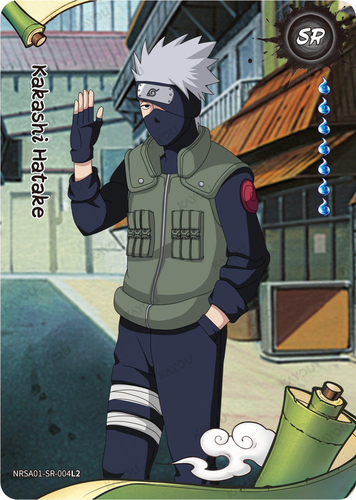 NRSA01-SR-004L2 · Kakashi Hatake · SR