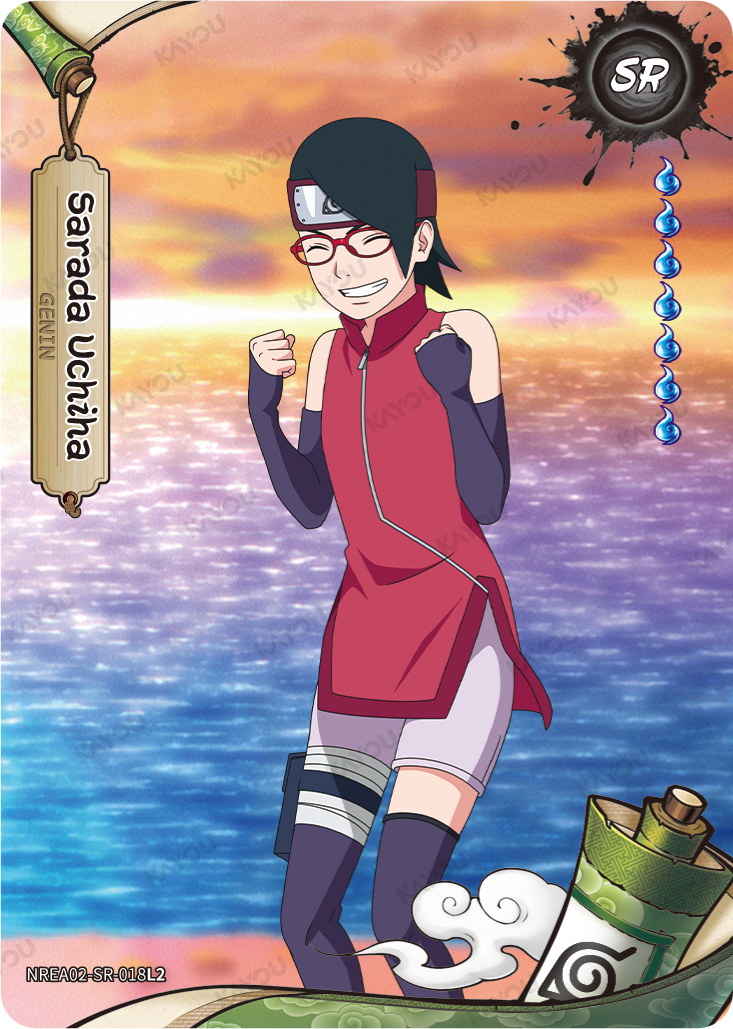 NREA02-SR-018L2 · Sarada Uchiha · SR