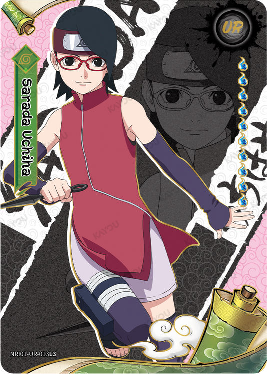 NREA01-UR-013L3 · Sarada Uchiha · UR