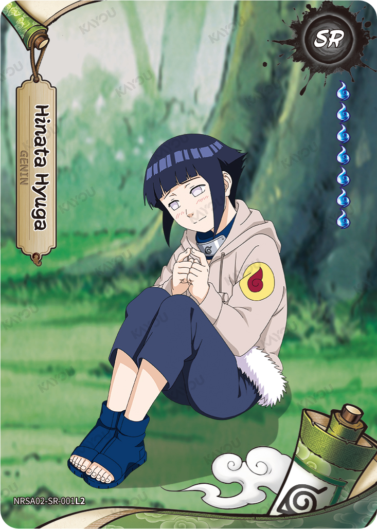 NRSA02-SR-001L2 · Hinata Hyuga · SR