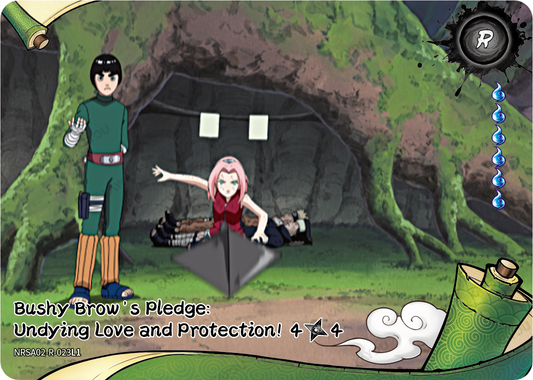 NRSA02-R-023L1 · Bushy Brow's Pledge: Undying Love and Protection!
4/4 · R